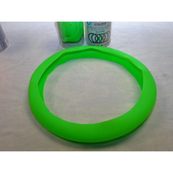 Couvre volant de direction 34-45cm silicone vert Norauto 3501361144770 2058978 