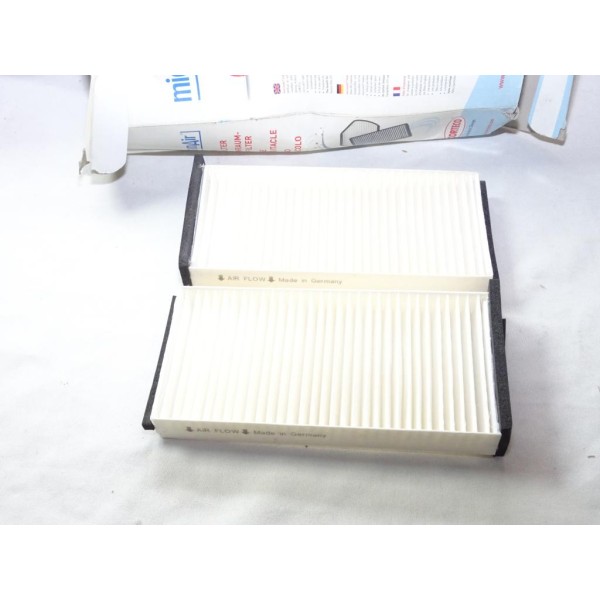 Paire filtres habitacle interieur Corteco 80000646 CP1249 pour scania 2 3 4 serie T 144 L 460 82 92 93 112 113 143 E H M 