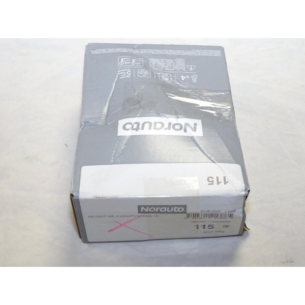 Kit pieds fixation barre de toit Norauto N°115 16410801 pour peugeot 508 5 portes partir de 2010 