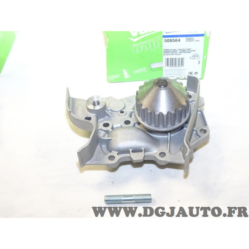 Pompe à eau Valeo 506564 pour renault megane 1 dont scenic clio 1 kangoo  dacia solenza 1.4 essence, au meilleur prix 10.08 sur DGJAUTO