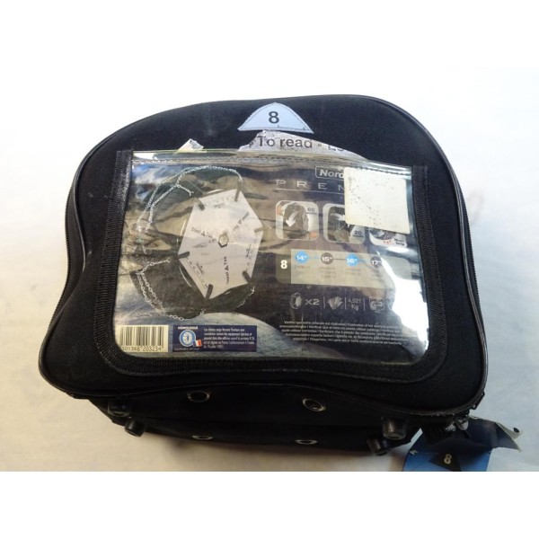 Paire de chaines neige Norauto premium N°8 VIII pour pneu roue jante 215/60/14 205/55/15 215/50/15 225/50/15 205/50/16 215/45/16