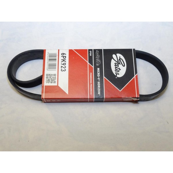 Courroie alternateur Gates 6PK923 pour citroen jumpy fiat brava bravo scudo kia picanto mazda RX7 seat cordoba toledo inca ibiza