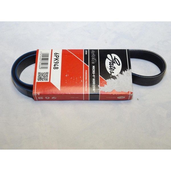 Courroie accessoire Gates 6PK948 pour audi A3 citroen jumper peugeot boxer fiat ducato honda accord CG CK peugeot seat altea leo