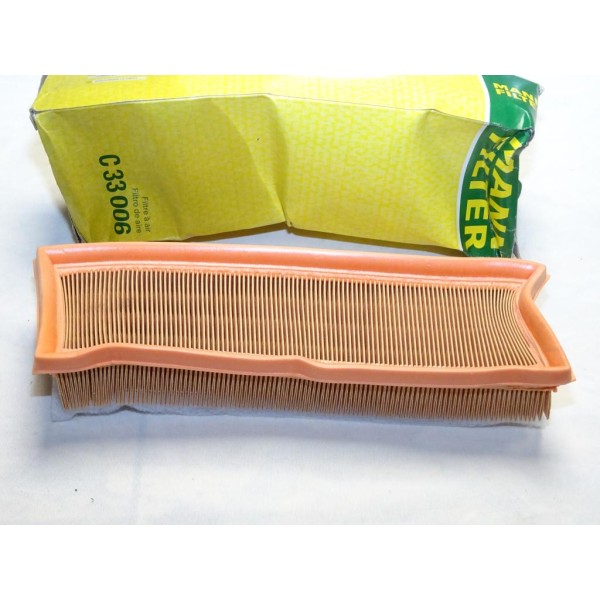 Filtre à air (plié) Mann filter C33006 pour dacia lodgy logan sandero 1.4 1.6 essence 