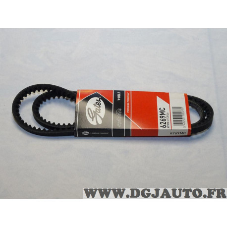 Courroie alternateur 10x1138 Gates 6269MC pour chevrolet caprice lancia beta trevi gamma nissan patrol opel diplomat B peugeot 5