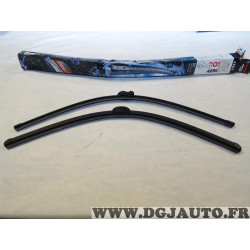 Paire balais essuie glace 2x650mm souple aerotwin Bosch 3397009034 A034S pour porsche cayenne volkswagen touareg 