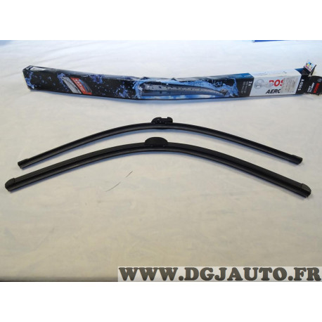 Paire balais essuie glace 2x650mm souple aerotwin Bosch 3397009034 A034S pour porsche cayenne volkswagen touareg 