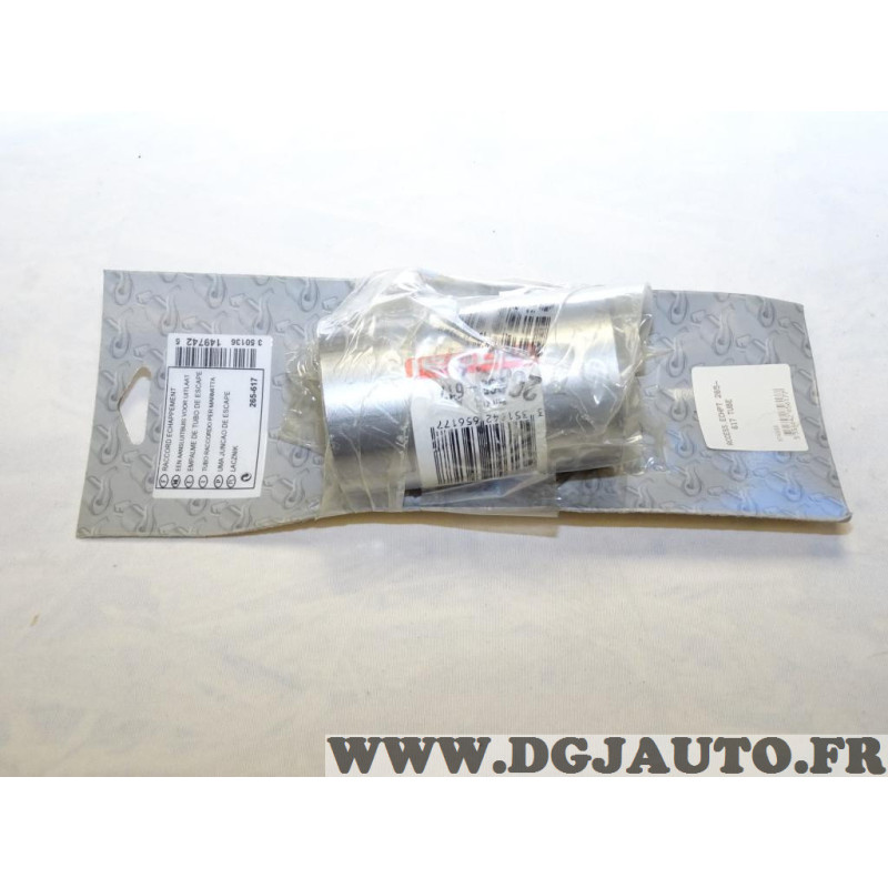 Manchon raccord tuyau silencieux echappement 60mm Bosal 265617 pour citroen  XM peugeot 605, au meilleur prix 2.2 sur DGJAUTO