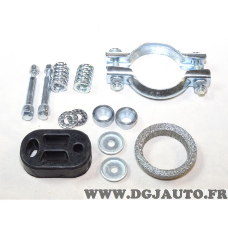 Kit colliers et vis fixation catalyseur echappement Klarius PK035 pour citroen saxo peugeot 106 1.1 1.4 essence 