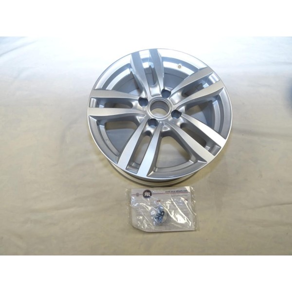 Jante alliage 6.5x16 4x108 ET24 AL65.1 16" 16 pouces argent target Racer Racer J16962465TAG.BS pour peugeot 