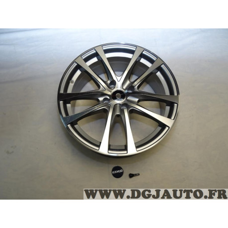 Jante alliage 7x17 ET25 4x108 AL65.1 17" 17 pouces naxos grey polish DXS racing 450388 170108 