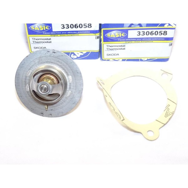 Calorstat thermostat eau Sasic 3306058 pour skoda favorit felicia 1.3 essence 