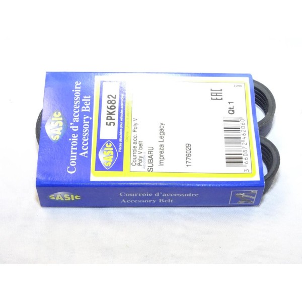 Courroie accessoire Sasic 5PK682 pour subaru impreza 1.6 essence 