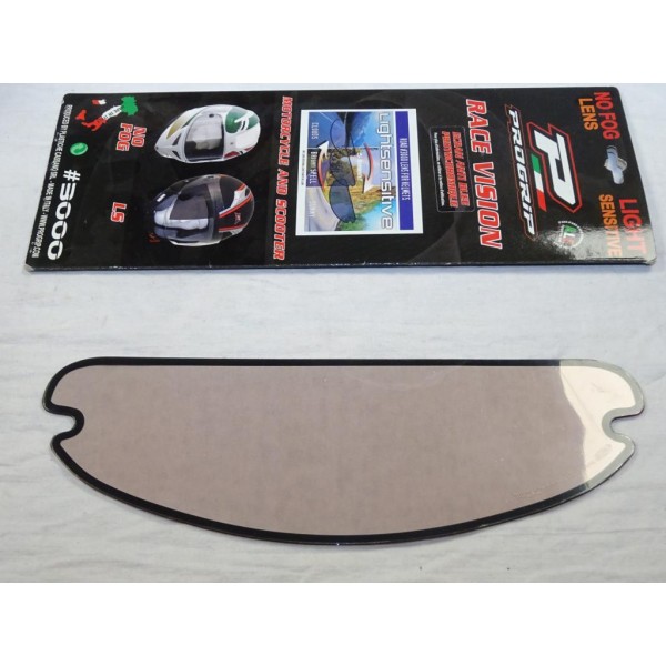 Ecran visiere casque moto scooter quad anti-buée photochromique Progrip PG3000 ultraclear 