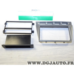 Kit cadre contour argent poste radio autoradio Eurovox 2222A pour kia picanto de 04/2004 à 11/2007