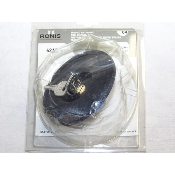 Bouchon reservoir avec système verrouillage Ronis 6219NV pour citroen saxo partir de 1996 peugeot 106 partir de 1991 