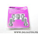Blister 4 boulons ecrou antivol roue jante M12x1.25 M12 x 1.25 Mcgard 27169SU pour alfa romeo 156 166 GT mito giulietta spider c