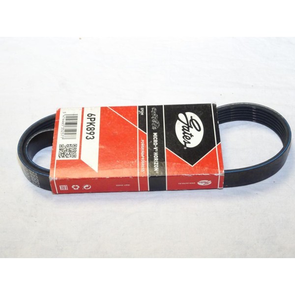 Courroie accessoire Gates 6PK893 pour seat alhambra 2 II cordoba 1 2 3 I II III ibiza 2 II toledo renault clio express kangoo ni