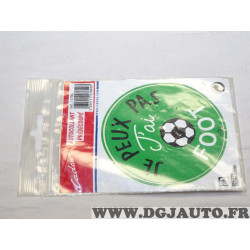 Autocollant sticker decoration je peux pas j'ai foot Cadox 157802