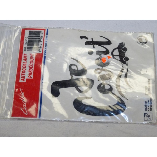 Autocollant sticker decoration je covoit Cadox 156910 