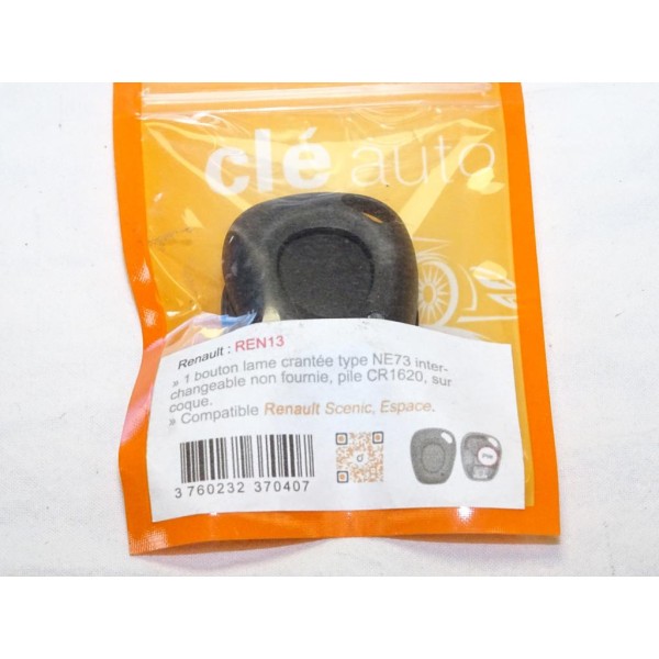 Coque clé télécommande Clé auto REN13 pour renault scenic espace 