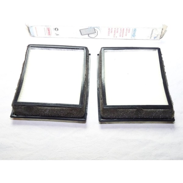 Paire filtres habitacle interieur Corteco CP1149* 80000022 pour BMW E36 serie 3 compact (mousse abimée) 