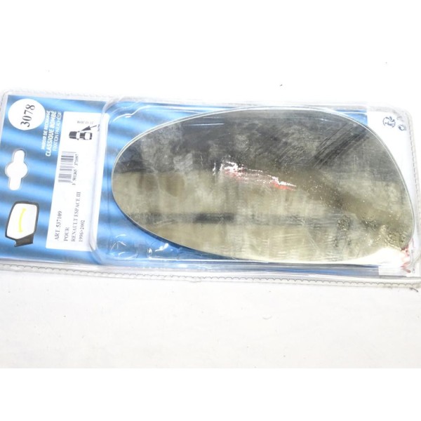 Vitre miroir glace retroviseur avant droite MAD N°3078 537109 pour renault espace 3 III partir de 1996 