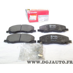 Jeu 4 plaquettes de frein avant montage TRW Brembo P59058 pour opel insignia A saab 95 9-5