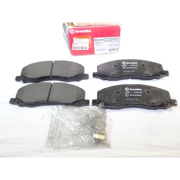 Jeu 4 plaquettes de frein avant montage TRW Brembo P59058 pour opel insignia A saab 95 9-5 