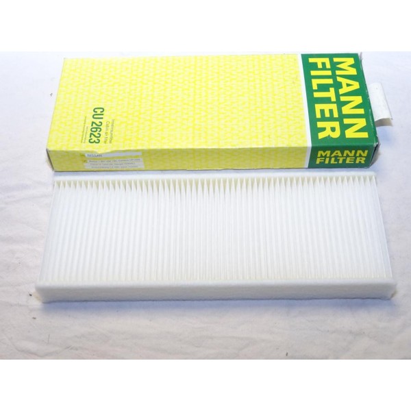 Filtre habitacle interieur Mann filter CU2623 pour nissan pathfinder R50 R52 WD21 NP300 navara D22 D23 D40  