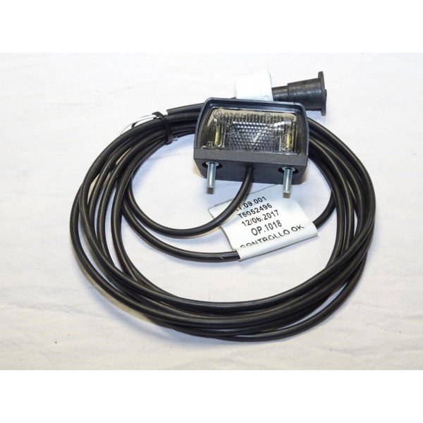 Faisceau cable feu complementaire 0.6M + cable retour 3M Trigano T5052496 pour remorque norauto PM10 