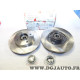 Paire disques de frein arriere plein 249mm diametre avec roulement de roue ABS Ferodo DDF1561 pour citroen C4 peugeot 307 