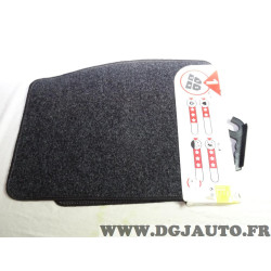 Ensemble 4 tapis de sol adaptable avant et arriere Klaxcar 2191256 pour dacia duster lodgy logan sandero 