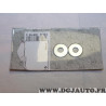 Blister 2 rondelles fixation echappement silencieux collecteur tuyau tube Bosal 258-121 pour divers véhicules fiat alfa romeo la