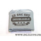 Sac de courses gris pliable Zigoh 3700619608204 Ce sac est inoubliable comme moi