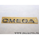 Logo motif embleme ecusson monogramme badge (ATTENTION MANQUE LE 2.0 16V cassé voir photo) Opel 5177018* pour opel omega B