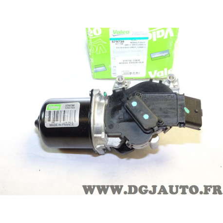 Moteur essuie glace avant Valeo 579738 pour renault 3 III 