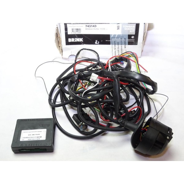 Faisceau attelage attache remorque multiplexe (présenté sur véhicule peut manqué élément) Brink 743143 pour renault kadjar parti