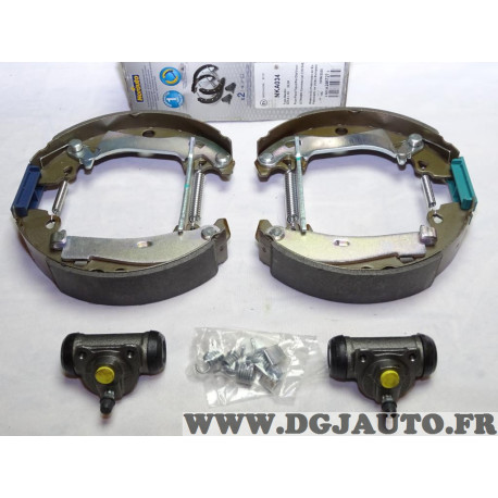 Kit frein arriere prémonté 228.6x42mm montage bendix NKA034 pour citroen C15 
