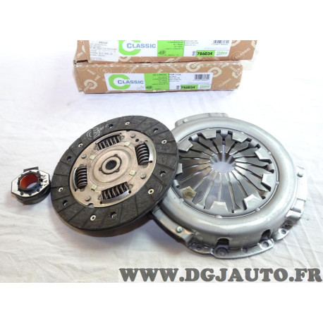 Kit embrayage disque + mecanisme + butée Valeo 786034 pour fiat cinquecento punto 1 2 I II uno palio seicento siena lancia Y yps