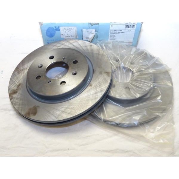 Paire disques de frein avant ventilé 272mm diametre Blue print ADV84340 pour suzuki swift 4 IV 