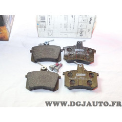 Jeux 4 plaquettes de frein arriere montage girling Norauto NFP222 pour alfa romeo 164 audi 80 90 100 200 fiat croma 1 tempra tip