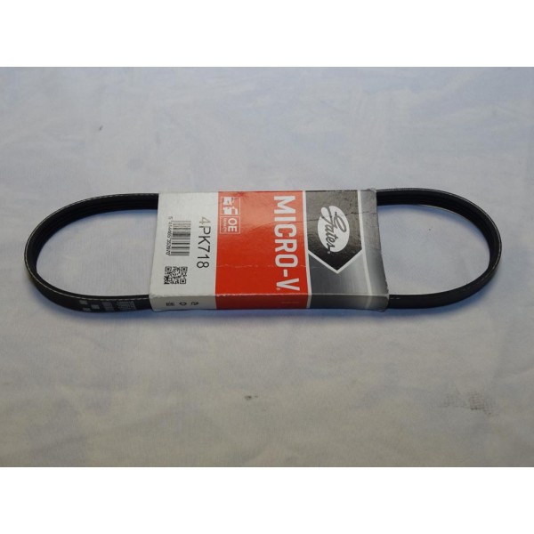 Courroie accessoire Gates 4PK718 pour dacia logan 1 sandero nissan sunny Y10 peugeot 205 305 309 405 toyota estima previa daihat