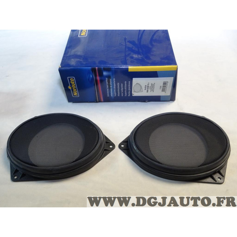 Paire grilles support haut parleur enceinte 130mm plage arriere Norauto 26.023.B 717695 pour