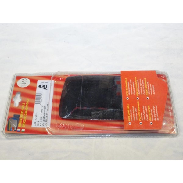 Vitre miroir glace retroviseur grand angle avant gauche N°1165 537323 pour volkswagen golf 3 III vento partir de 1992 
