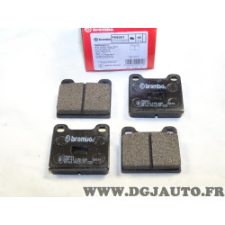Jeu 4 plaquettes de frein arriere montage teves Brembo P59001 pour alfa romeo GT spider giulia giulietta GTV alfetta BMW E10 mer