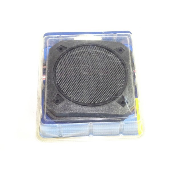 Paire grilles haut parleur enceinte 100mm diametre Norauto 33.67NO adaptable 