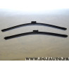 Paire balais essuie glace souple 530 + 475 mm norauto N°83 790689 pour fiat alfa romeo ford citroen opel