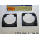 Paire supports fixation enceinte haut parleur avant 100mm Norauto 26.075.B 494690 pour renault twingo 