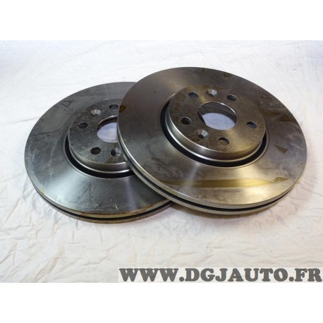 Paire disques de frein avant ventilé 300mm diametre Bosch 0986479554 BD1398 pour renault scenic 2 II 
